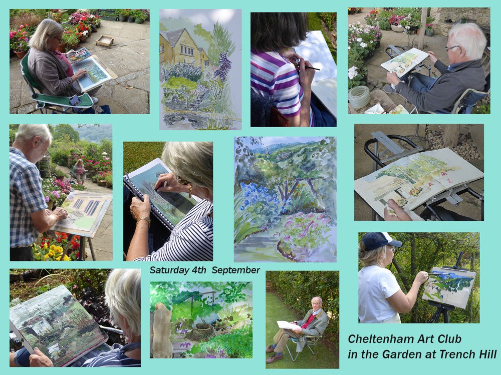 Cheltenham Art Club at Trench Hill